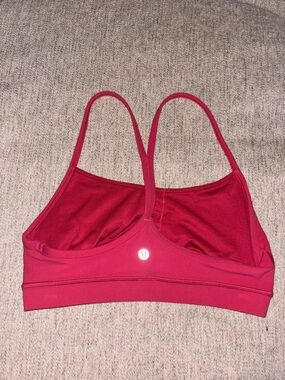lululemon athletica Women's Deep Berry Flow Y Sports Bra